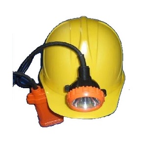 Mũ bảo hộ lao động gắn đèn pin soi hầm lò 25h